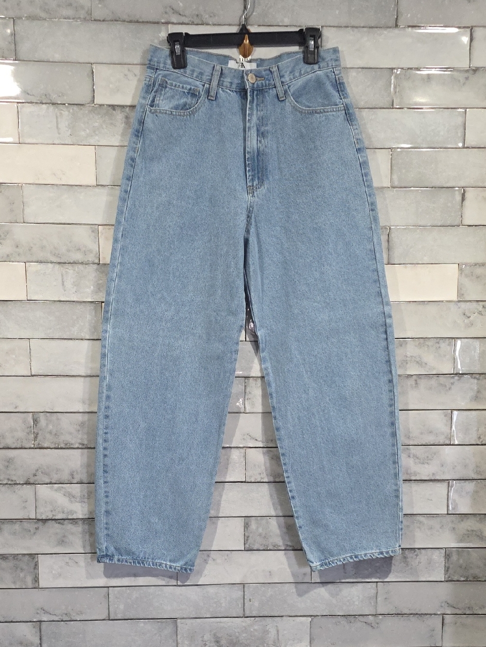 Flying Angel Women's High-Waist Barrel Jeans Size 11/30
